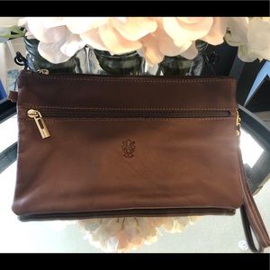 Genuine Leather Italian Clutch
